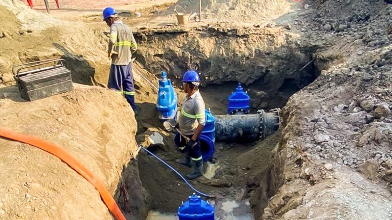 Obra Águas Rio Aegea