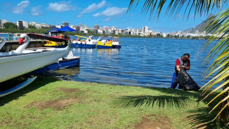 Vida nova na Lagoa Rodrigo de Freitas