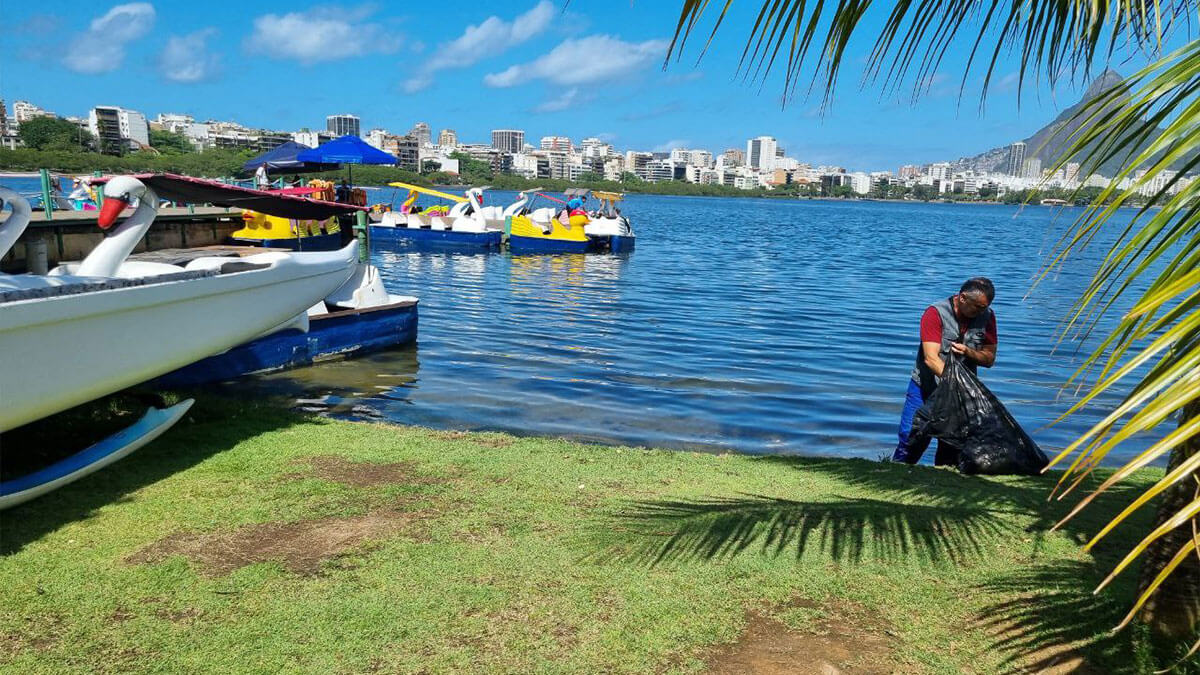 Vida nova na Lagoa Rodrigo de Freitas