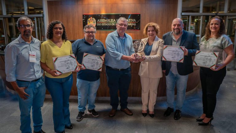 Unidades da Aegea em SC conquistam troféu pela atuação social