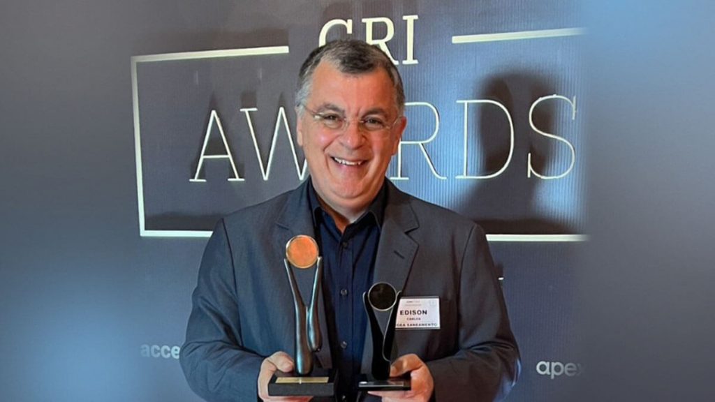 Aegea foi a empresa mais premiada no GRI Awards 2022