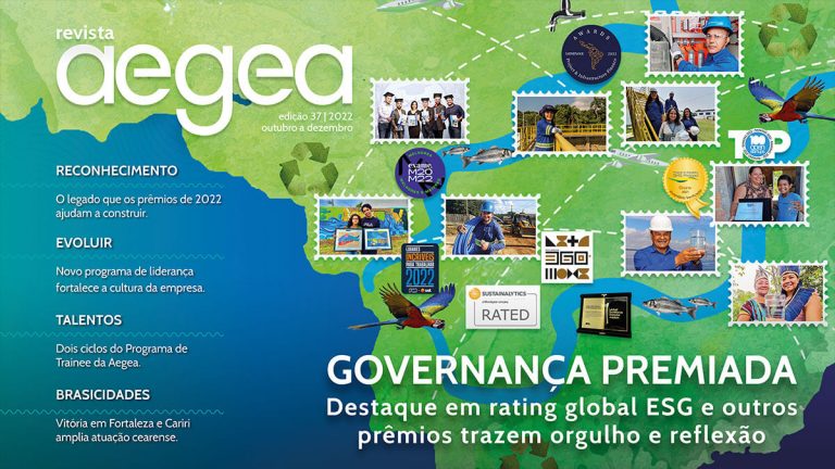 Prêmios e destaques da Aegea em 2022 que geram orgulho e reflexão