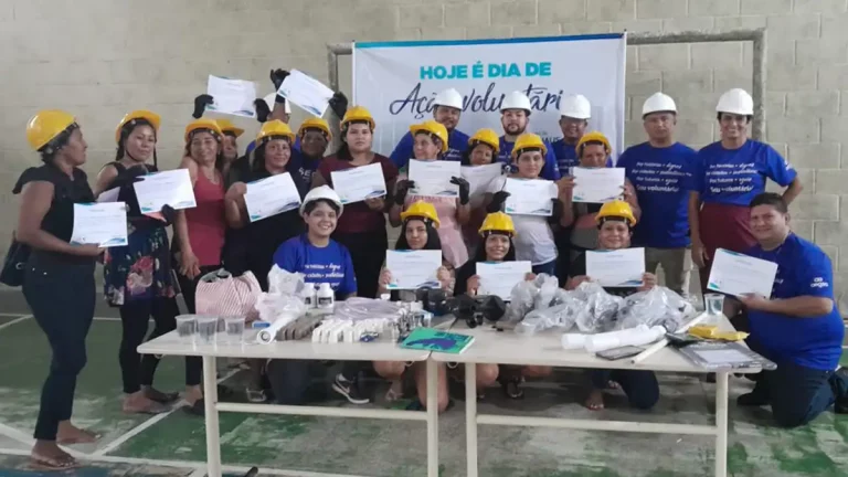 Ação voluntária da Águas de Manaus é finalista em prêmio nacional
