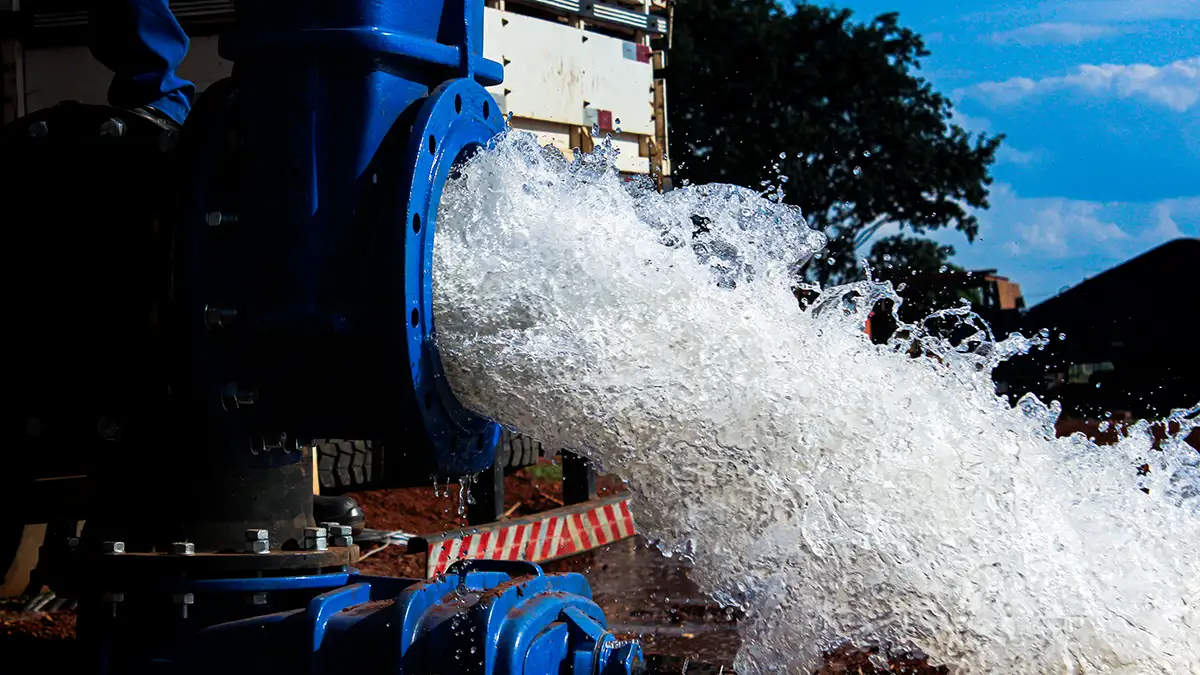 Captação de água tem volume recorde com altas temperaturas