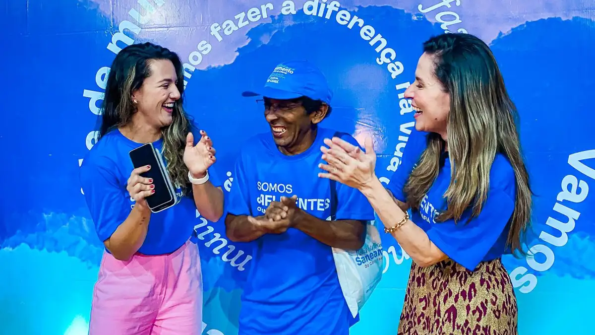 Líderes comunitários agradecem contribuição por meio do Afluentes