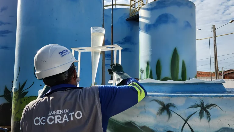 Preservação ambiental: um bilhão de litros de esgoto tratados no Crato