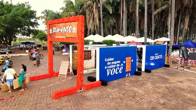 Corredor do Saneamento impacta visitantes de evento no Crato