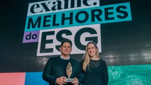 Aegea premiada no Melhores do ESG 2025