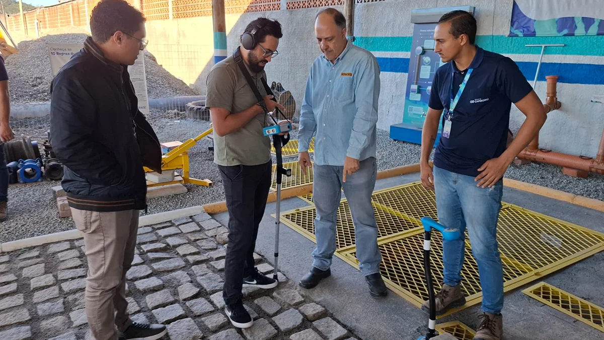 Gestão de perdas: Camboriú vira referência em geofonamento na Aegea