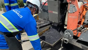 Inovação operacional acelera a recuperação do asfalto em obras