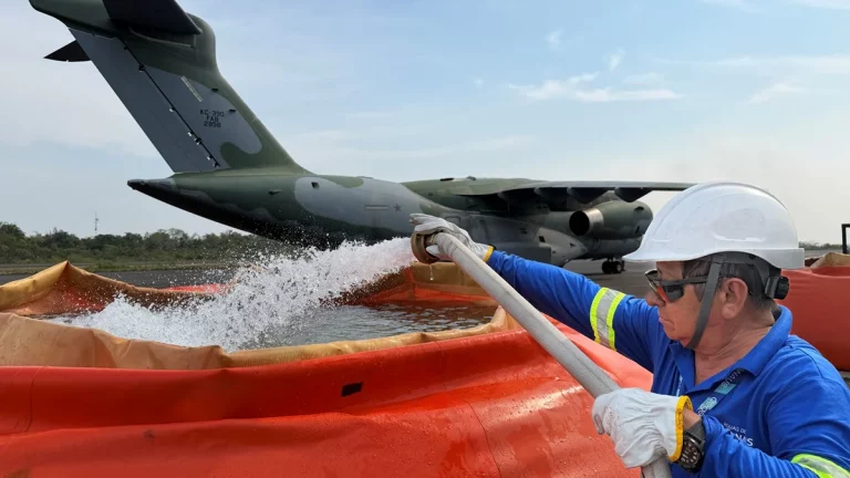 Combate aos incêndios da Amazônia tem apoio da Águas de Manaus
