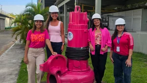 Equipamentos ganham cor rosa para lembrar a importância do cuidado